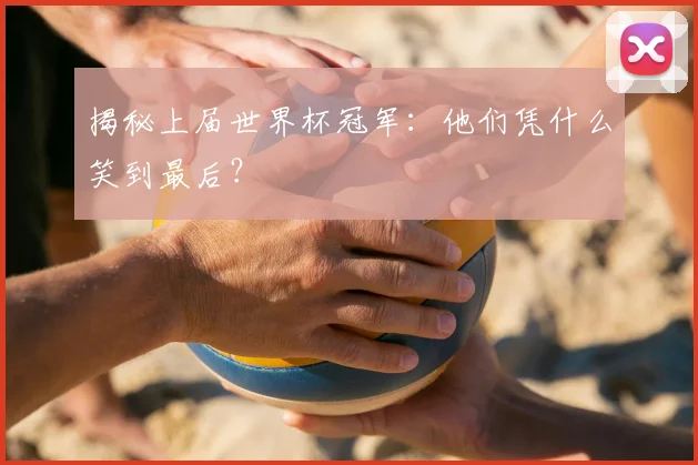 揭秘上届世界杯冠军：他们凭什么笑到最后？